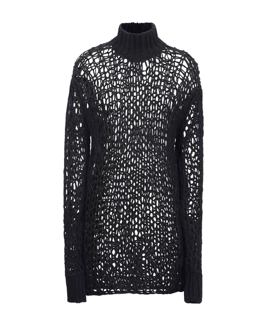 Ann Demeulemeester Cut-Out Knitted Jumper