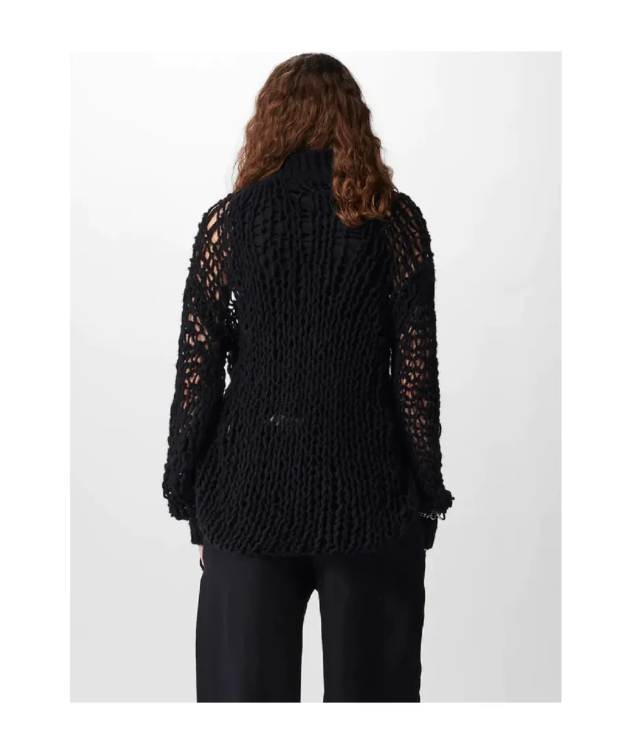 Ann Demeulemeester Cut-Out Knitted Jumper