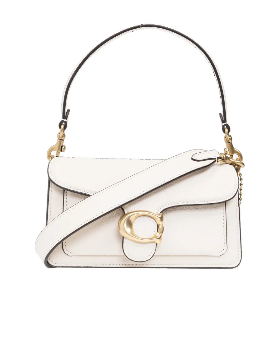 Coach Tabby Logo Plaque Shoulder Bag