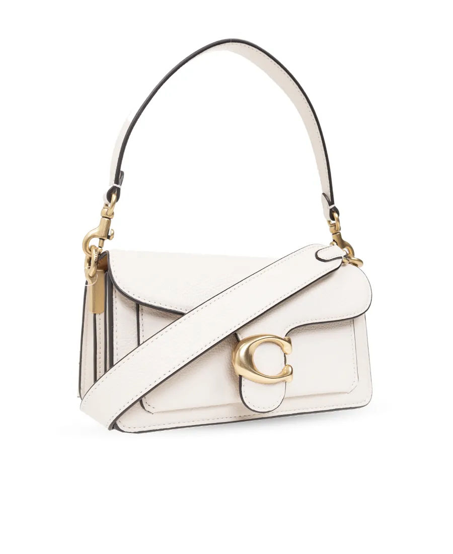 Coach Tabby Logo Plaque Shoulder Bag