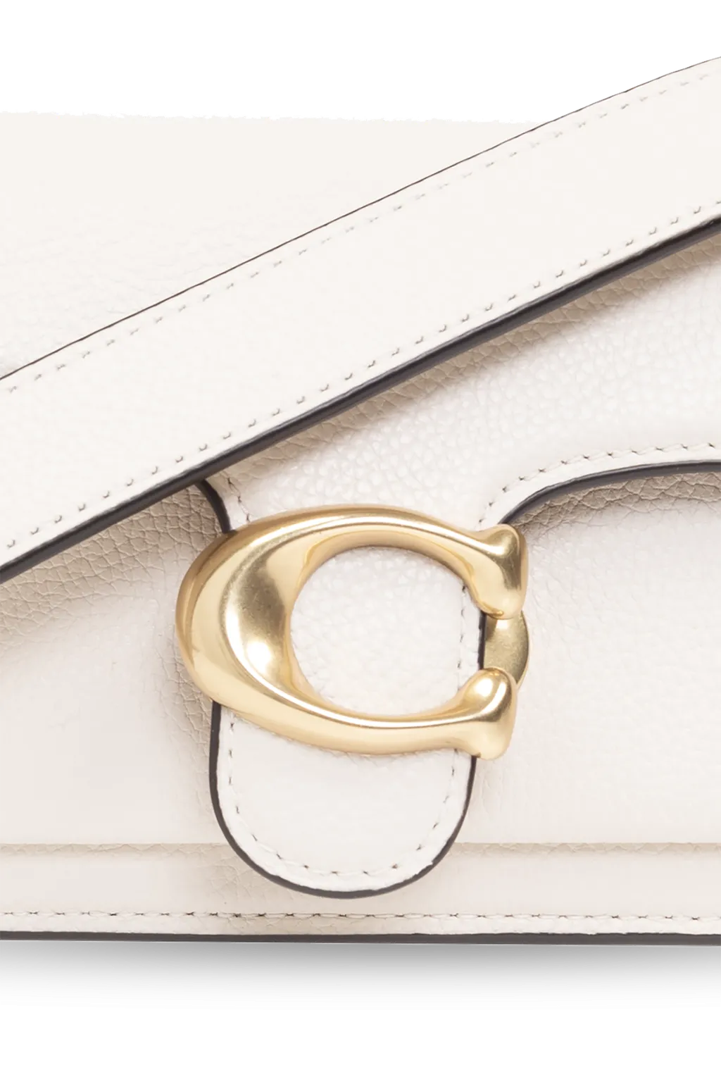 Coach Tabby Logo Plaque Shoulder Bag