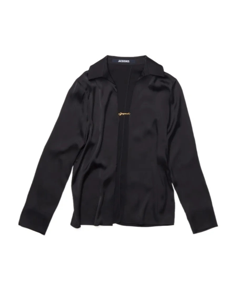 Jacquemus Open Charm Logo Shirt