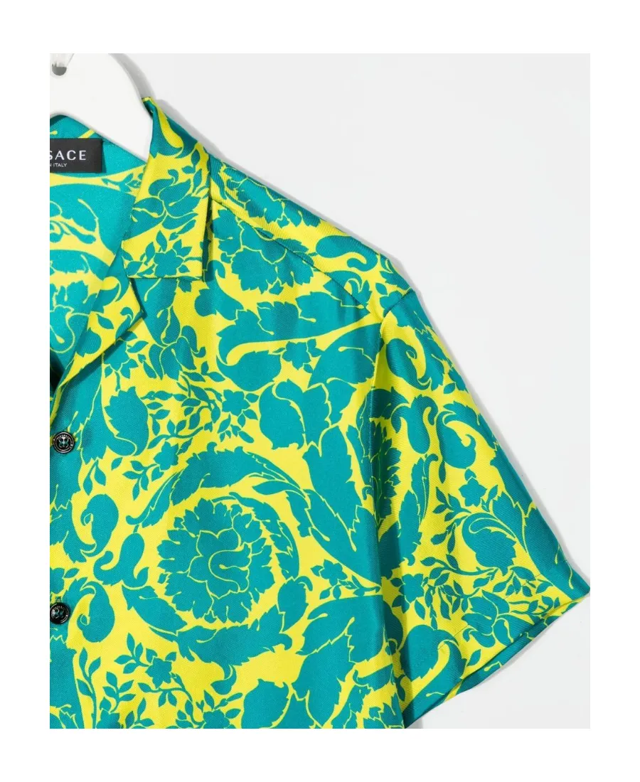 Tie-Dye Short-Sleeve Shirt