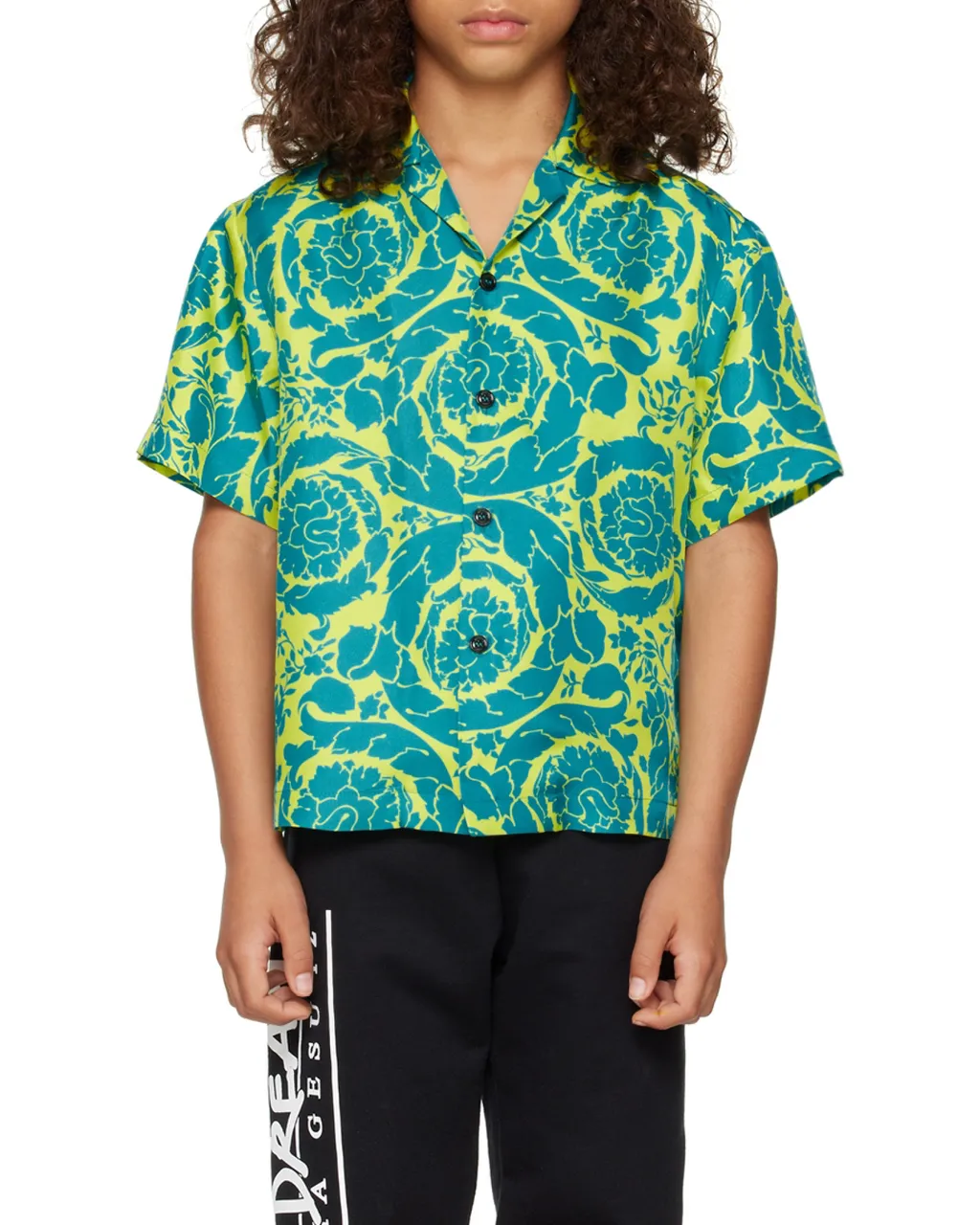 Tie-Dye Short-Sleeve Shirt