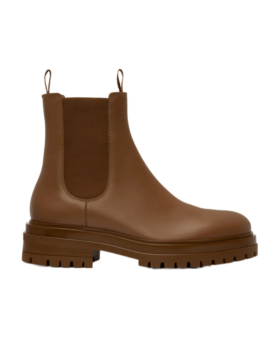 Round Toe Ankle Boots