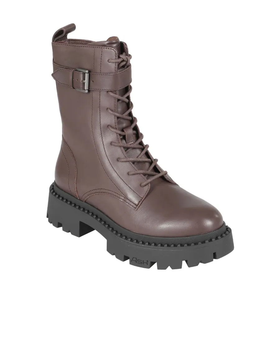 Lace Up Short Boots