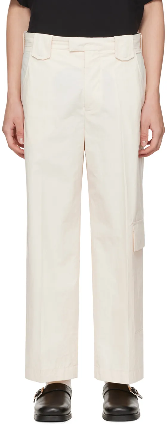 Utility Pocket Wide-Leg Trousers