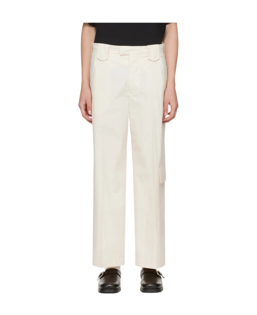 Utility Pocket Wide-Leg Trousers