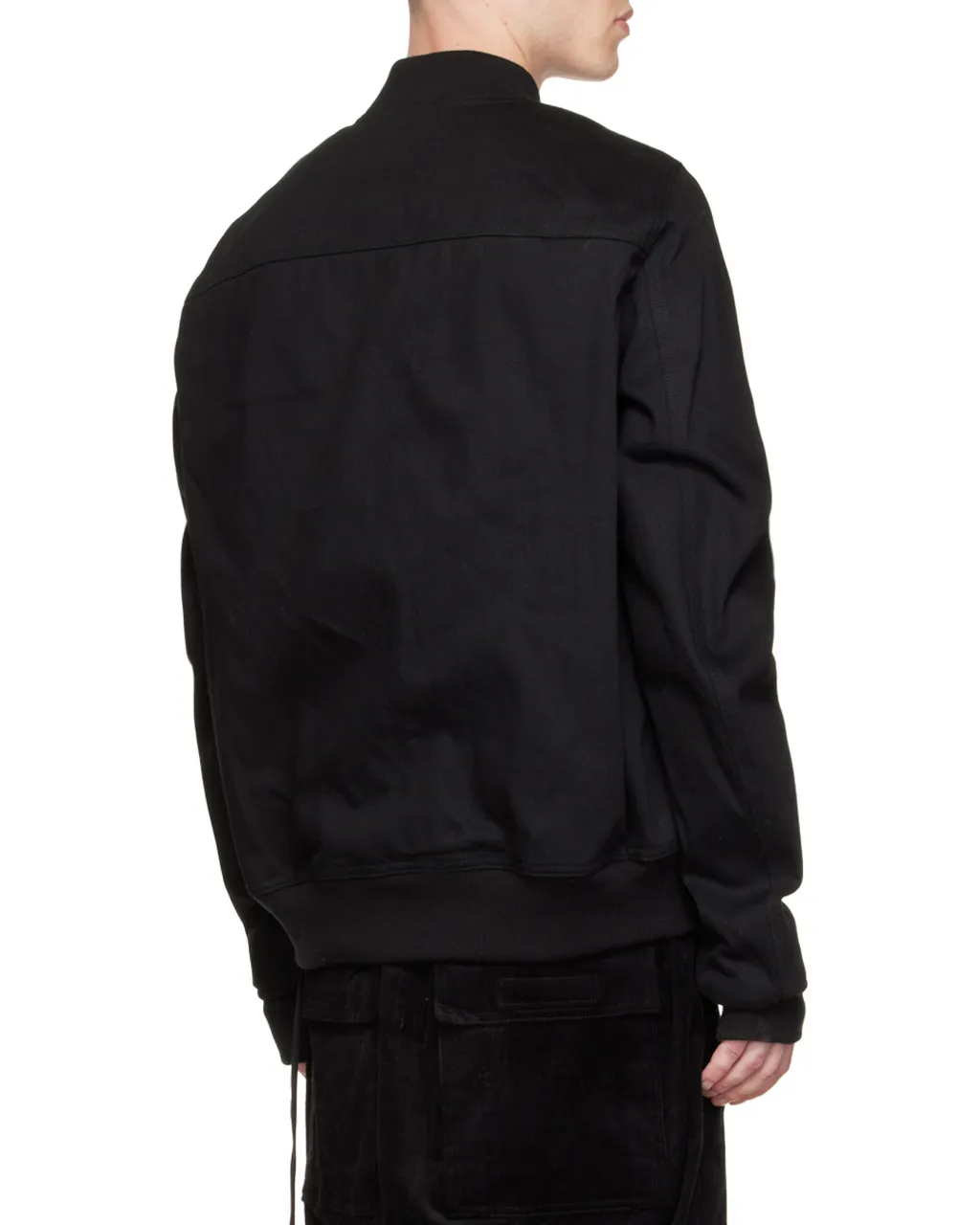 Logo Zipper Baseball Jacket