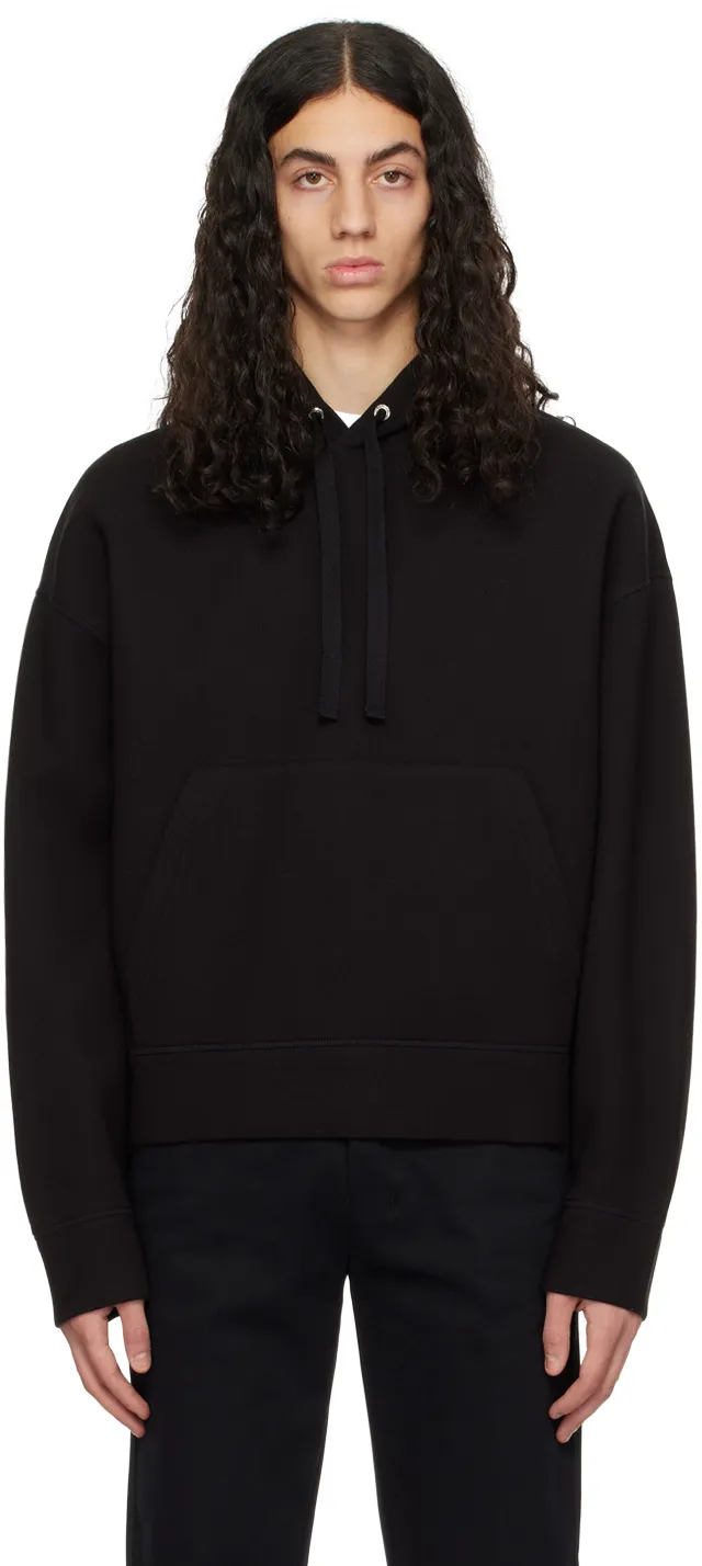 Drop-Shoulder Drawstring Hoodie