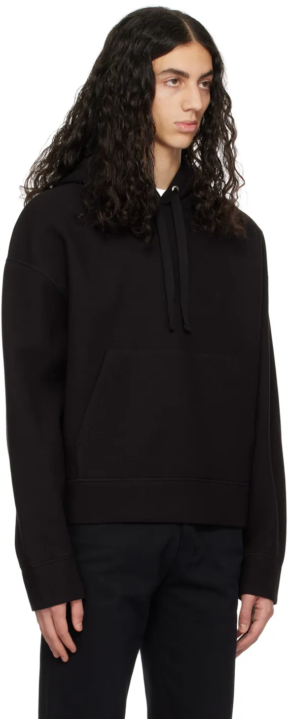 Drop-Shoulder Drawstring Hoodie