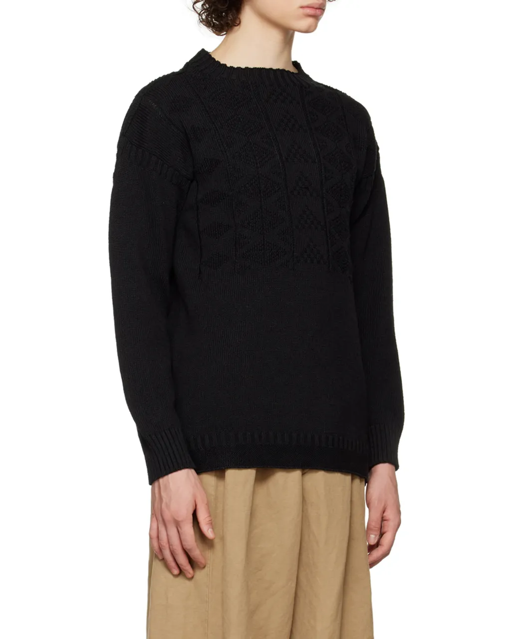 Textured Knit Sweater