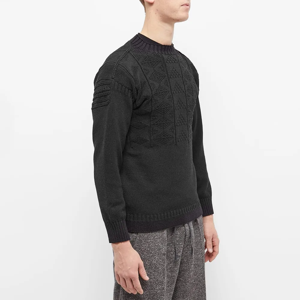 Textured Knit Sweater