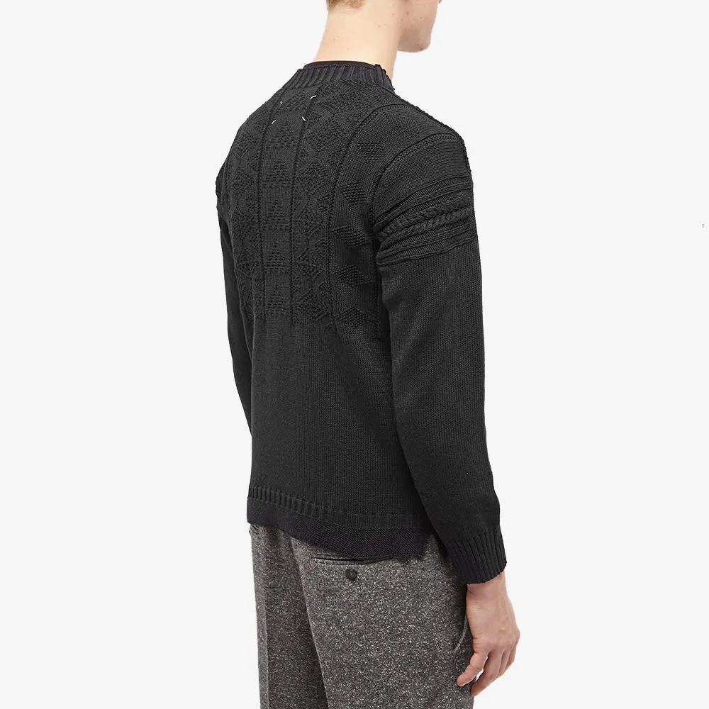 Textured Knit Sweater