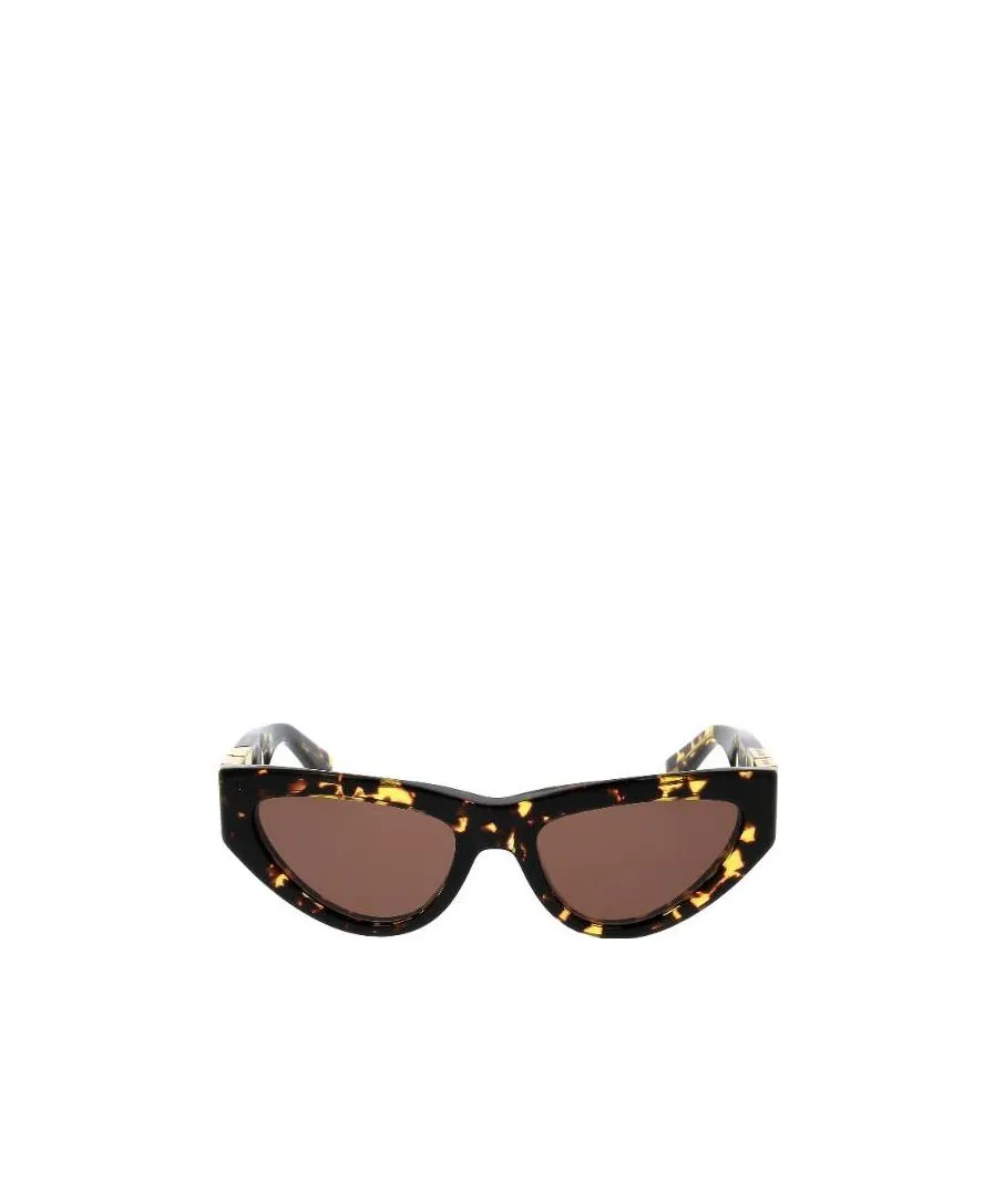 Bottega Veneta Eyewear Cat-Eye Frame Sunglasses