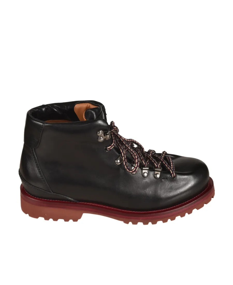 Logo Lacing Boots