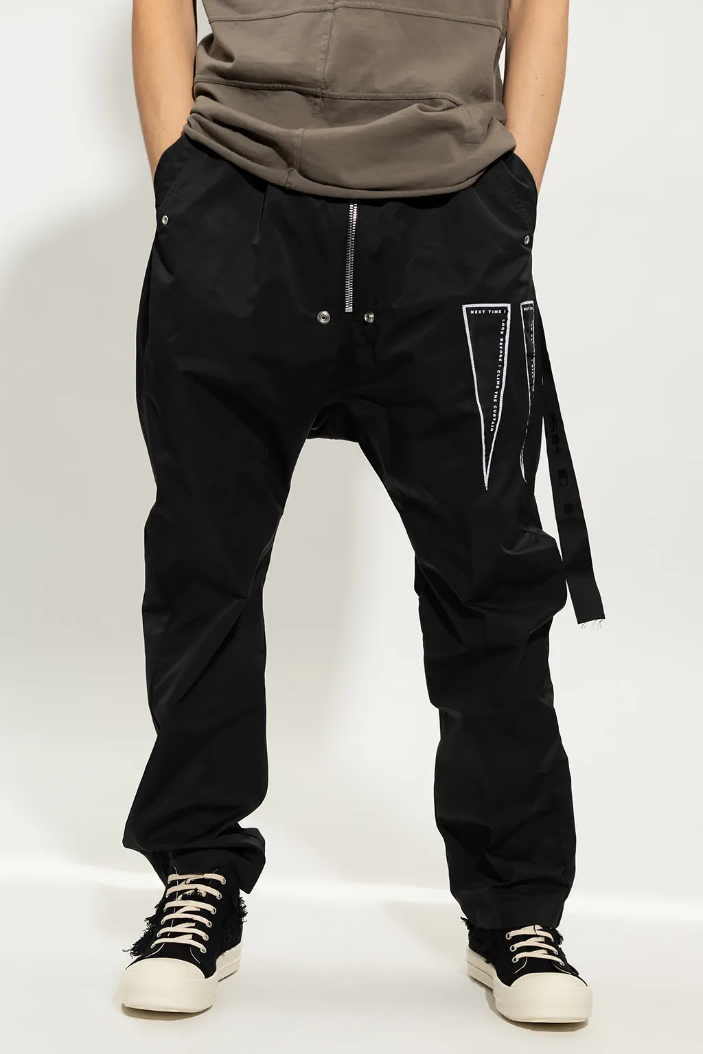 Drop-Crotch Trousers