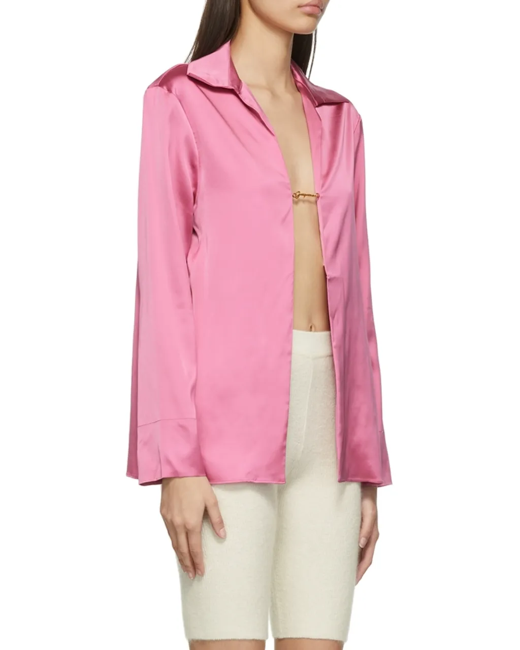 Jacquemus Open Charm Logo Shirt