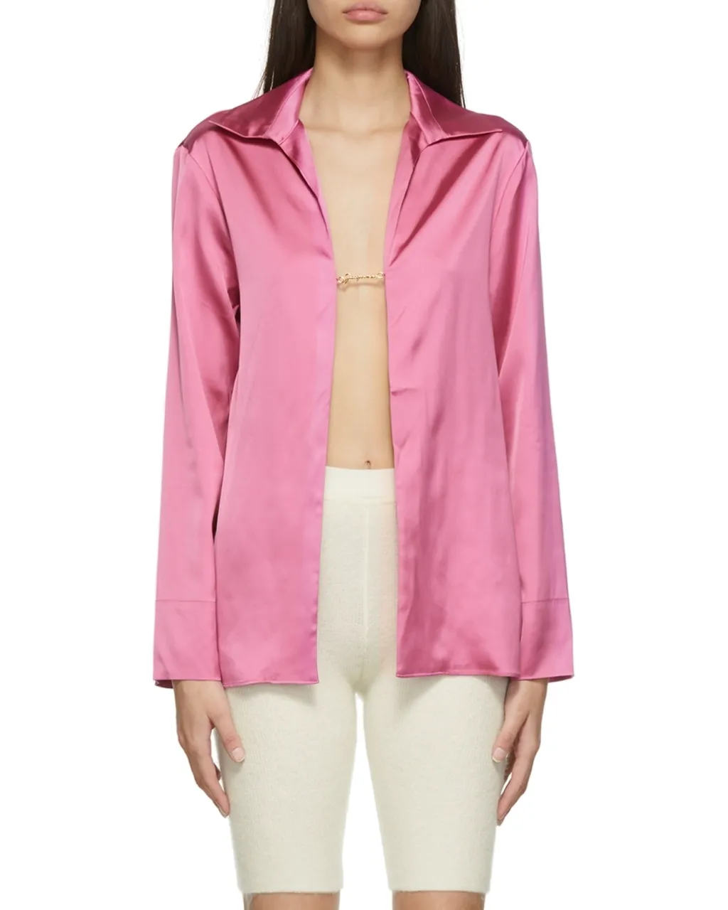 Jacquemus Open Charm Logo Shirt