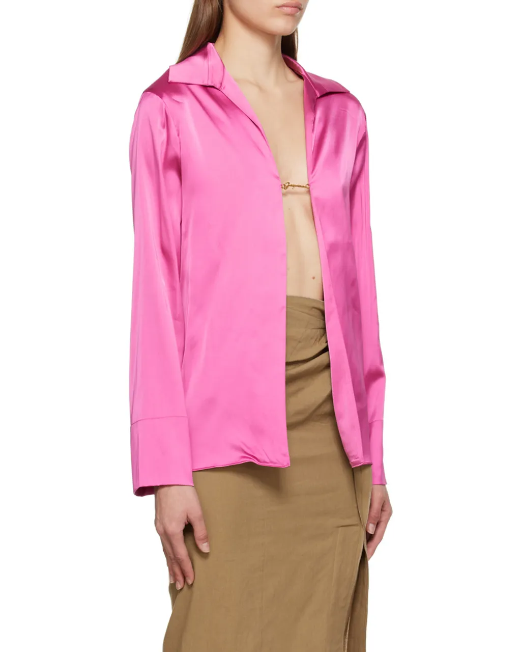 Jacquemus Open Charm Logo Shirt