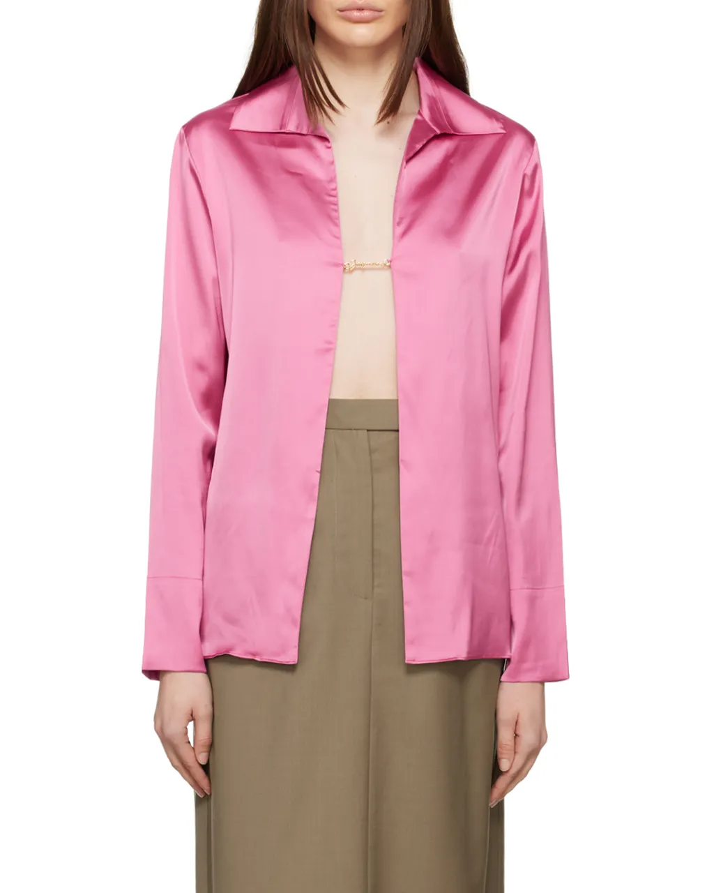 Jacquemus Open Charm Logo Shirt