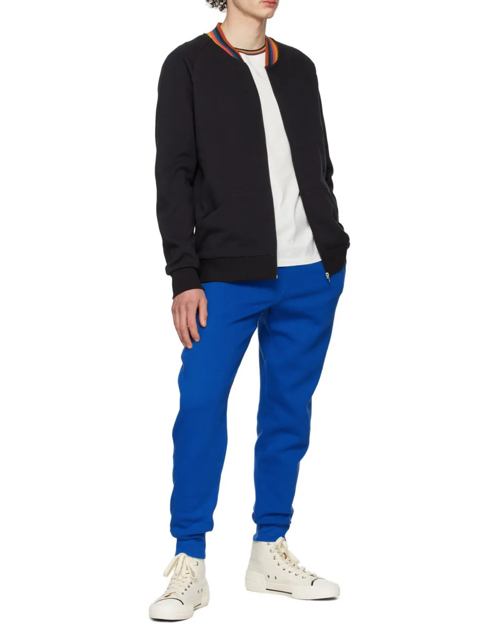 Paul Smith Artist Stripe Collar T-Shirt