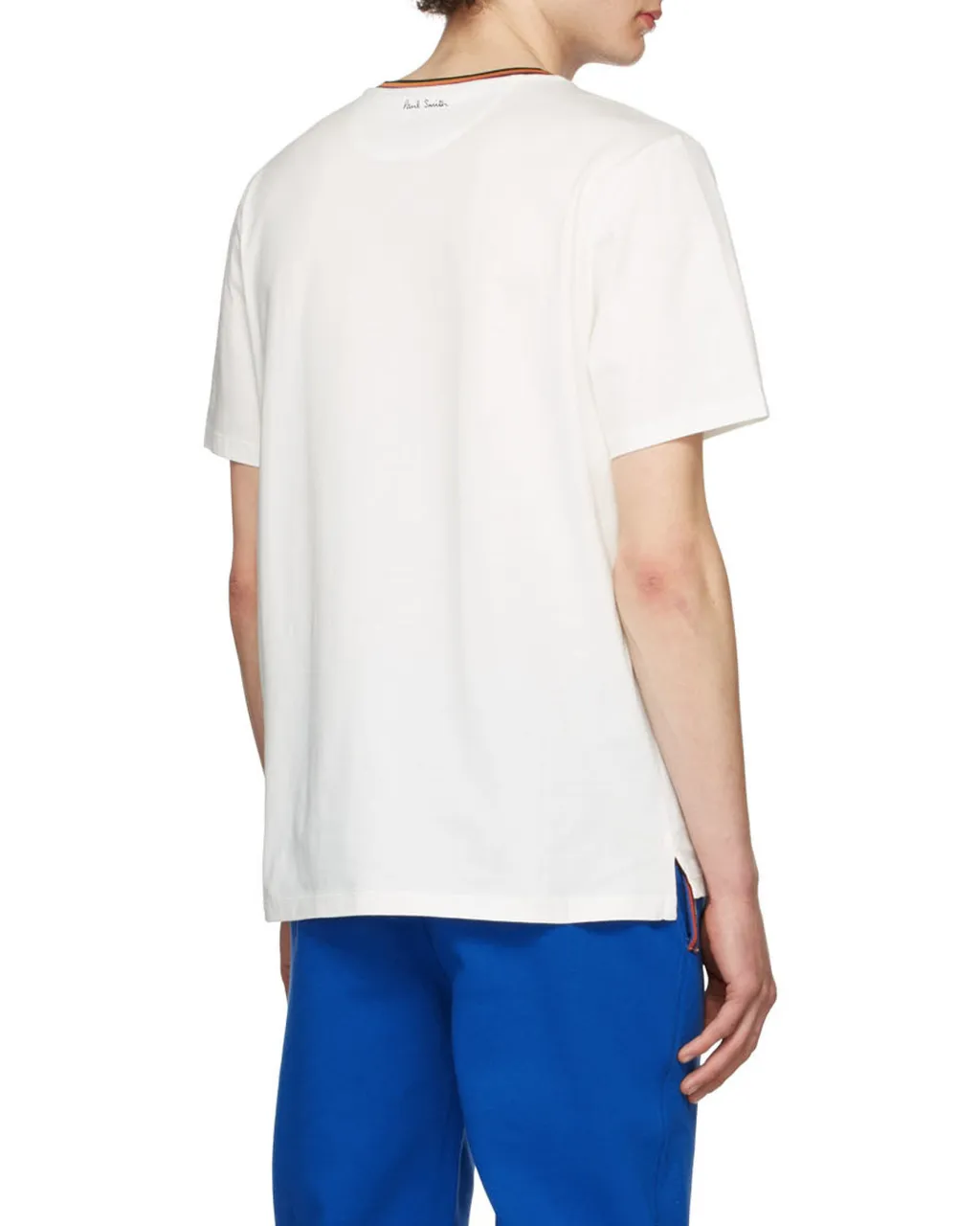 Paul Smith Artist Stripe Collar T-Shirt