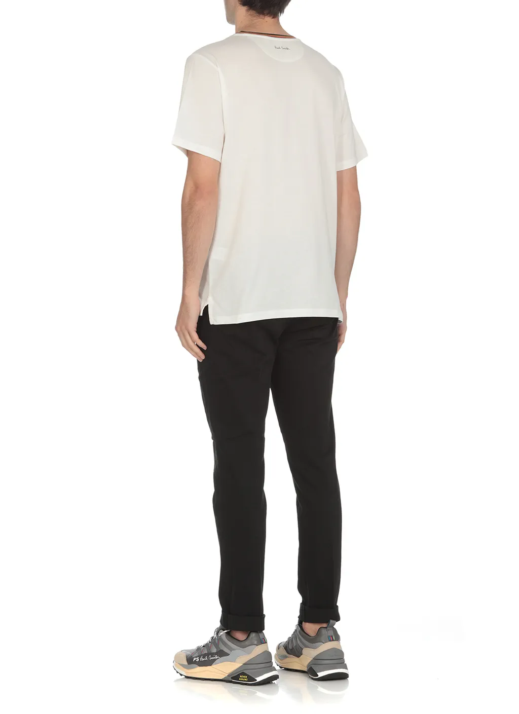 Paul Smith Artist Stripe Collar T-Shirt