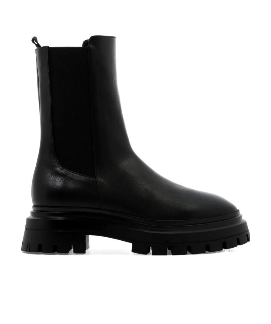 Round-Headed Ankle Boots