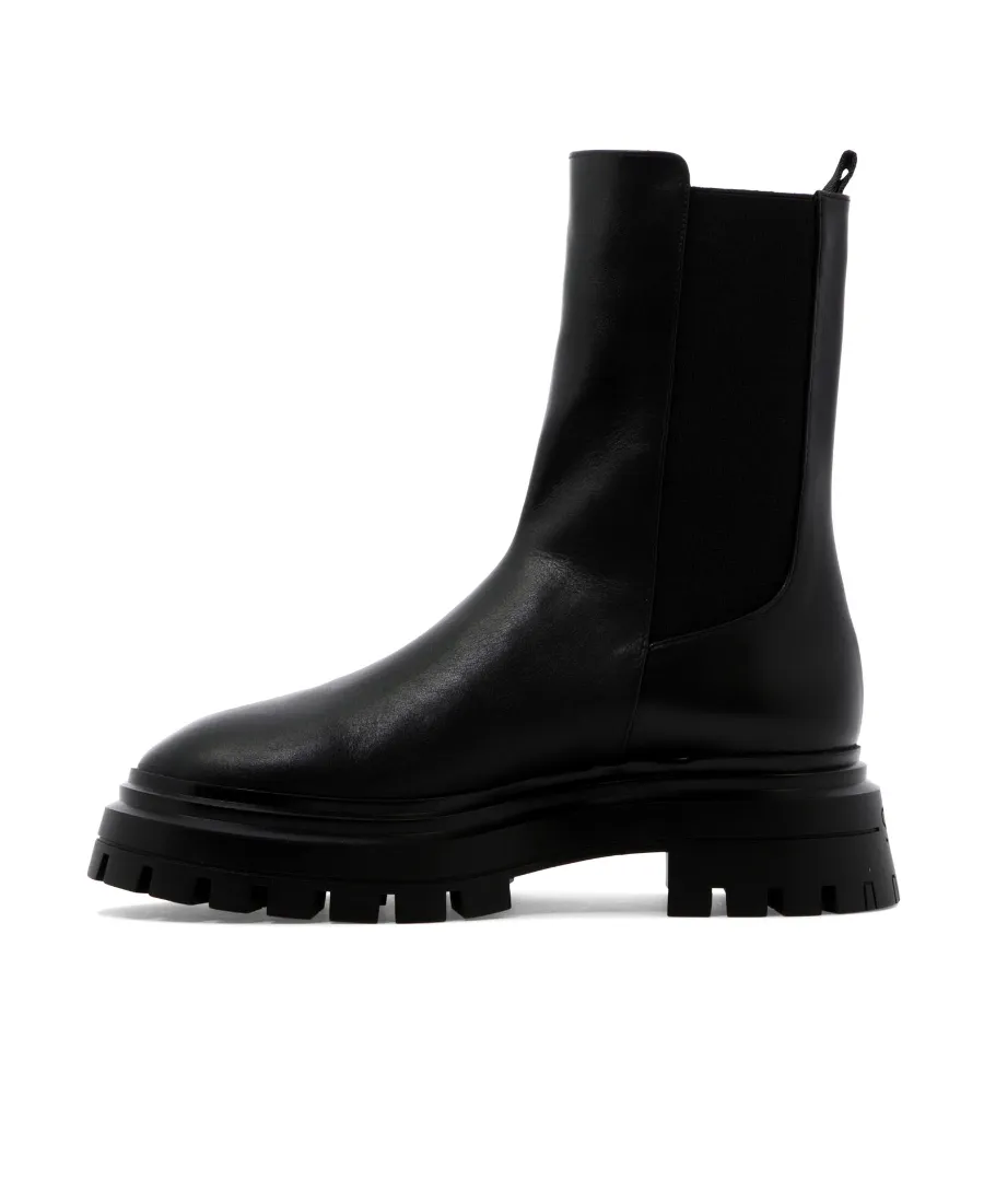 Round-Headed Ankle Boots