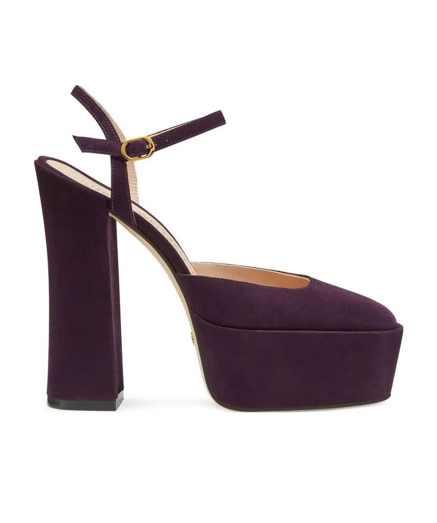 Black Logo High Heels