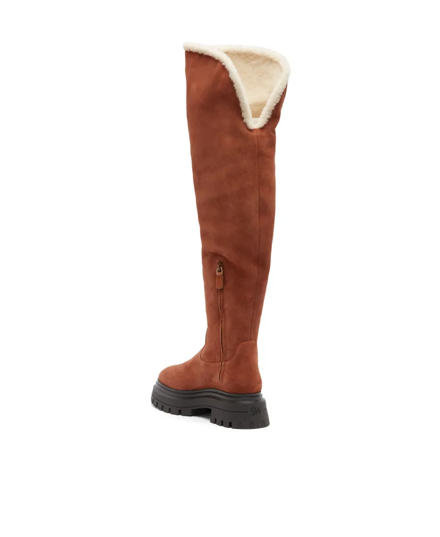 Bedford Suede Thigh-High Boots