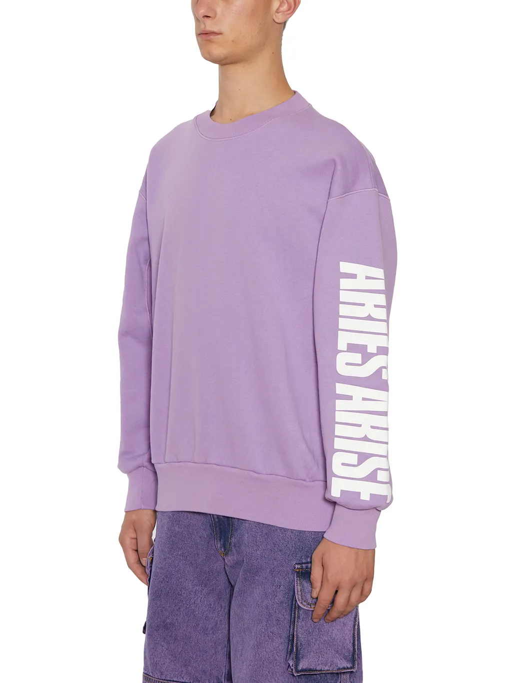 Round Collar Long Sleeve Sweater