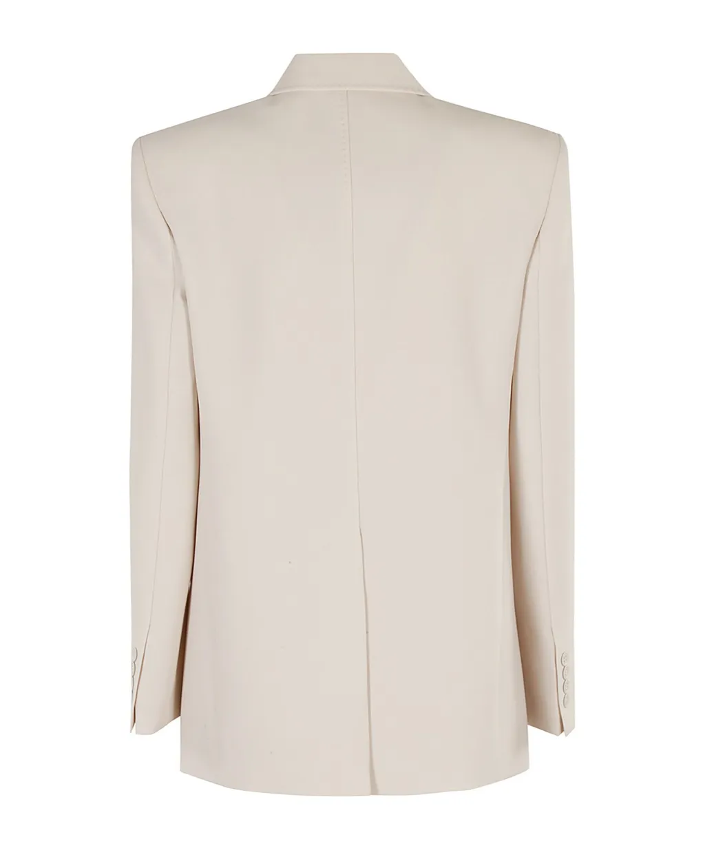 Max Mara Studio Double-Breasted Long-Sleeved Jacket