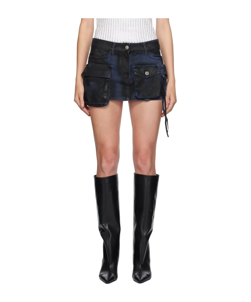 Fay Mini Denim Skirt