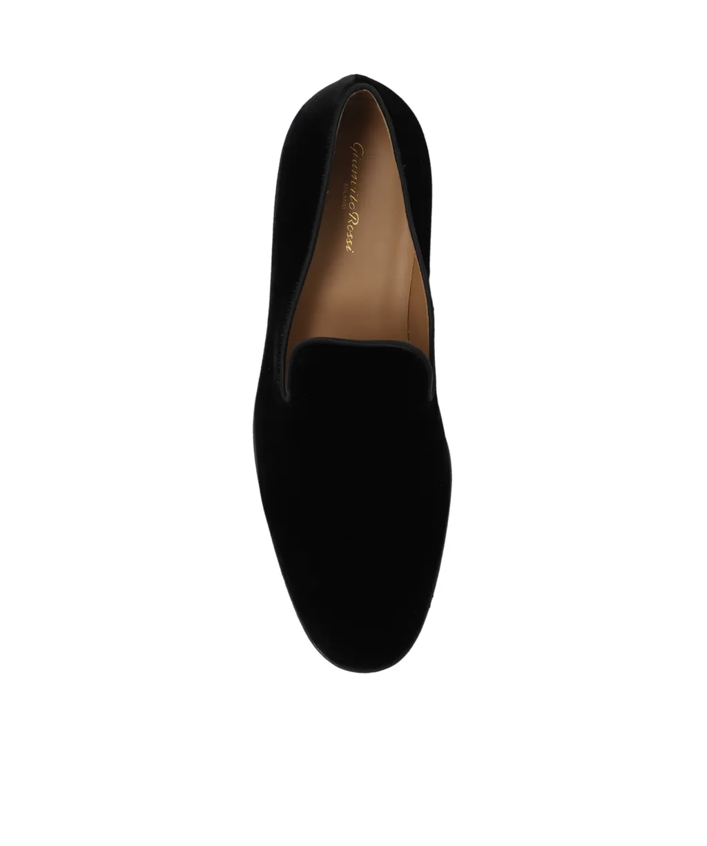 Gianvito Rossi Jean Round Toe Loafers