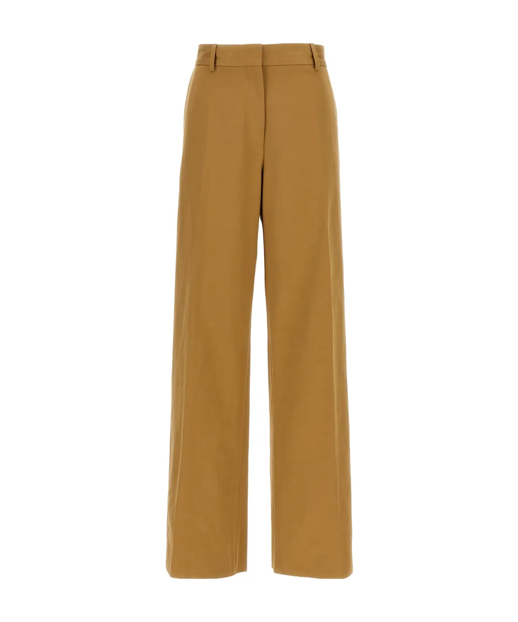 Belt-Loop Casual Pants