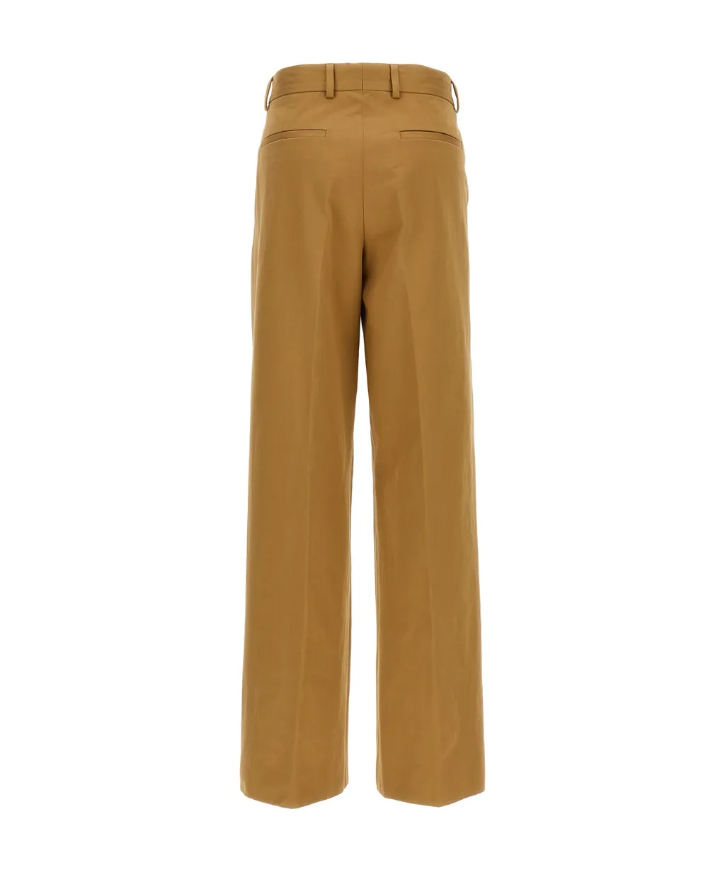 Belt-Loop Casual Pants