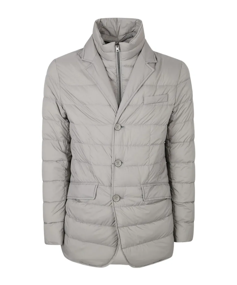 Herno La Giacca High Neck Quilted Coat