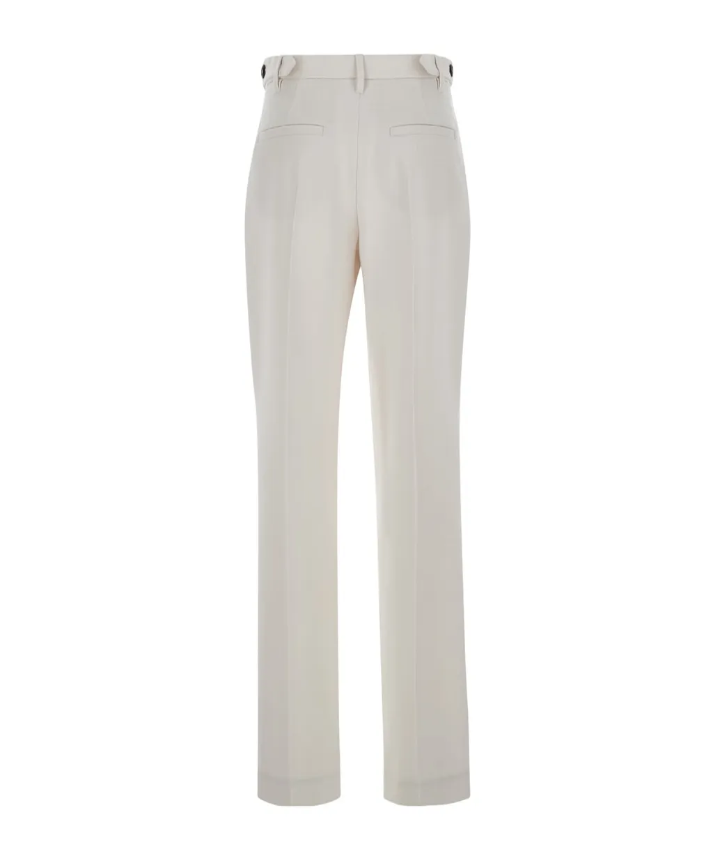 Brunello Cucinelli High-Waist Pleated Trousers