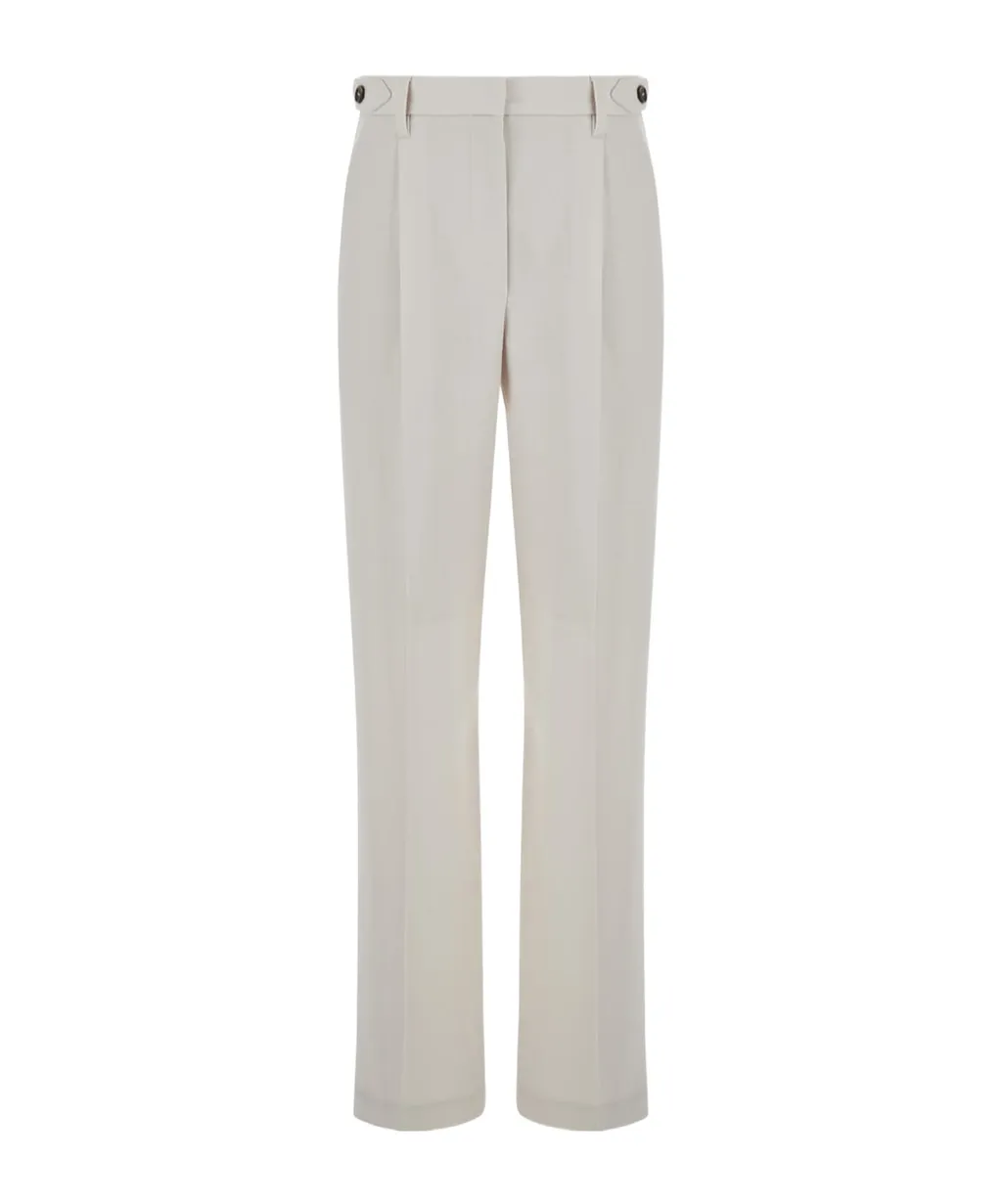 Brunello Cucinelli High-Waist Pleated Trousers
