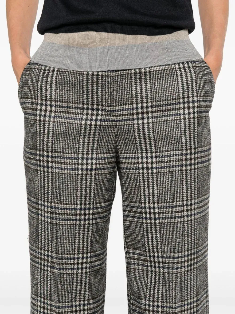 Belt-Loop Casual Pants