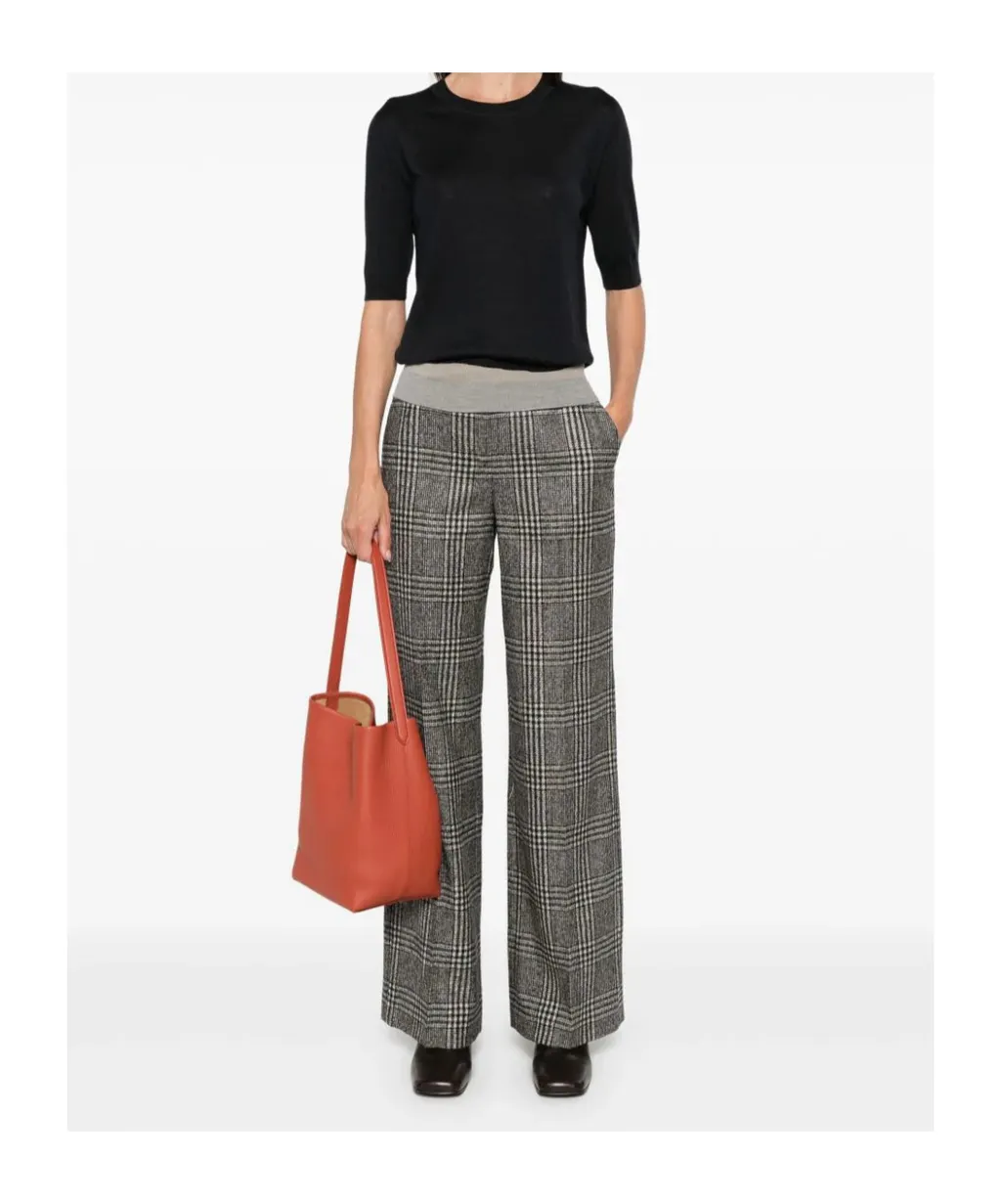 Belt-Loop Casual Pants