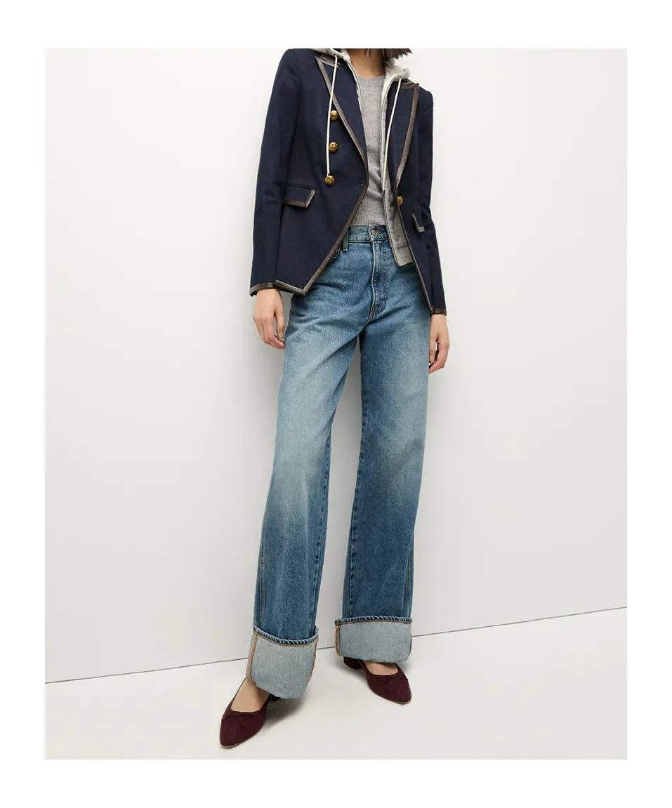 Long-Sleeved Suit Coat