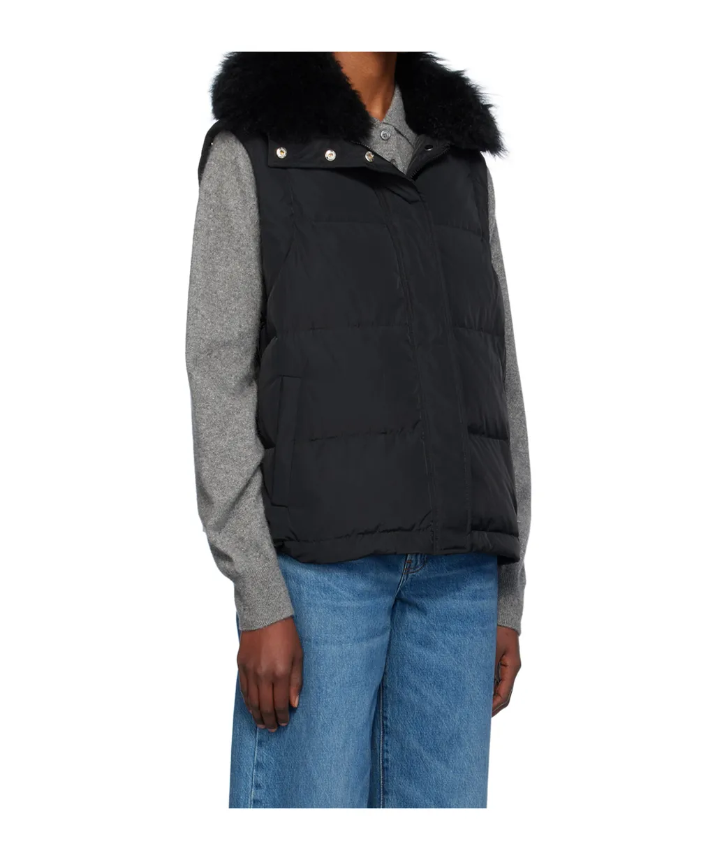 Quilted Zipper Down Jacket