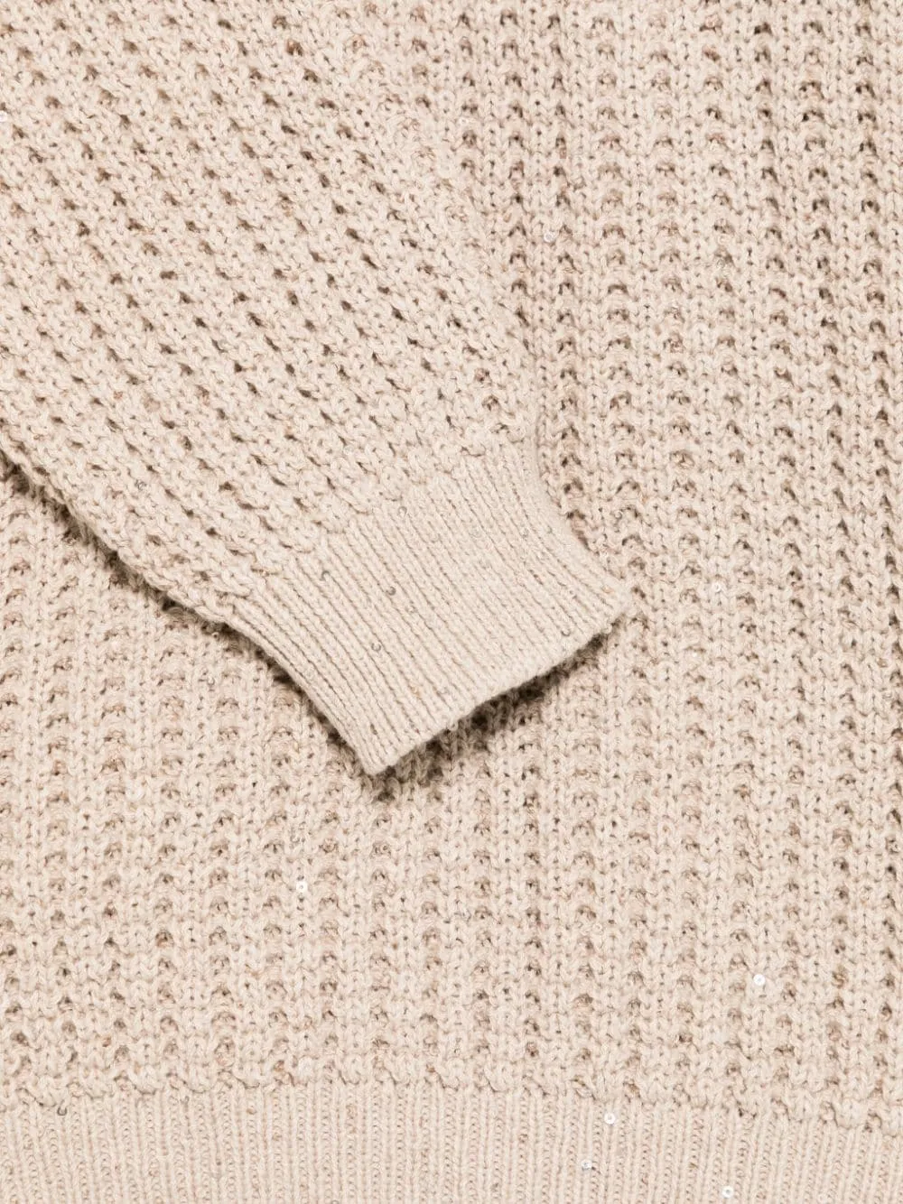 Sequin-Embellished Sweater
