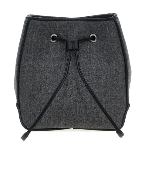 Brunello Cucinelli Monile Drawstring Bucket Bag