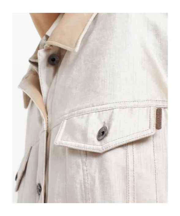 Brunello Cucinelli Button-Up Padded Jacket