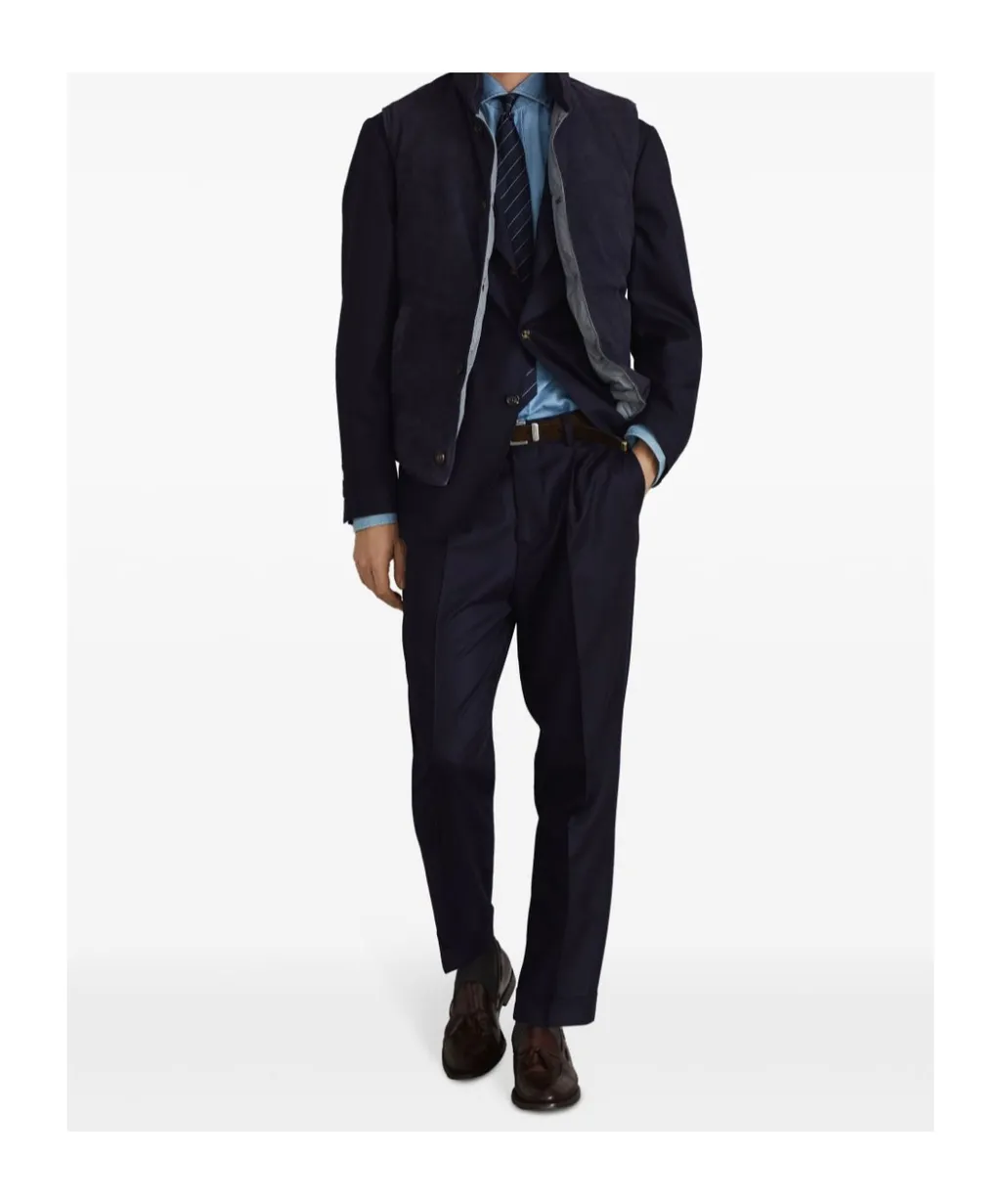 Cotton Tapered Trousers