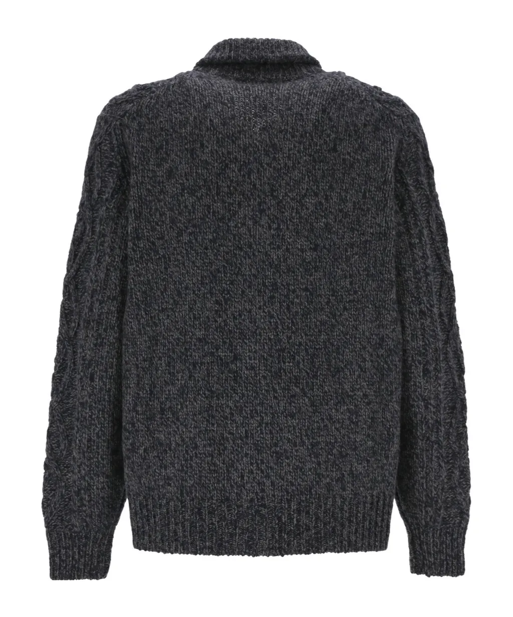 Brunello Cucinelli Cable-Knitted Button-Up Cardigan